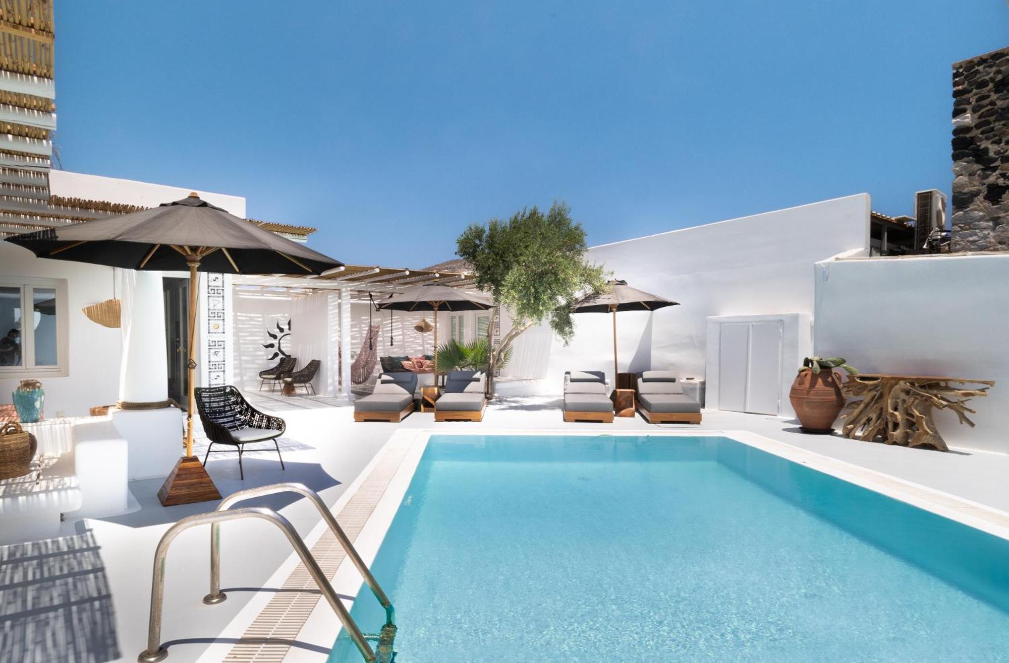 Frati Villas Beachfront Періволос Екстер'єр фото