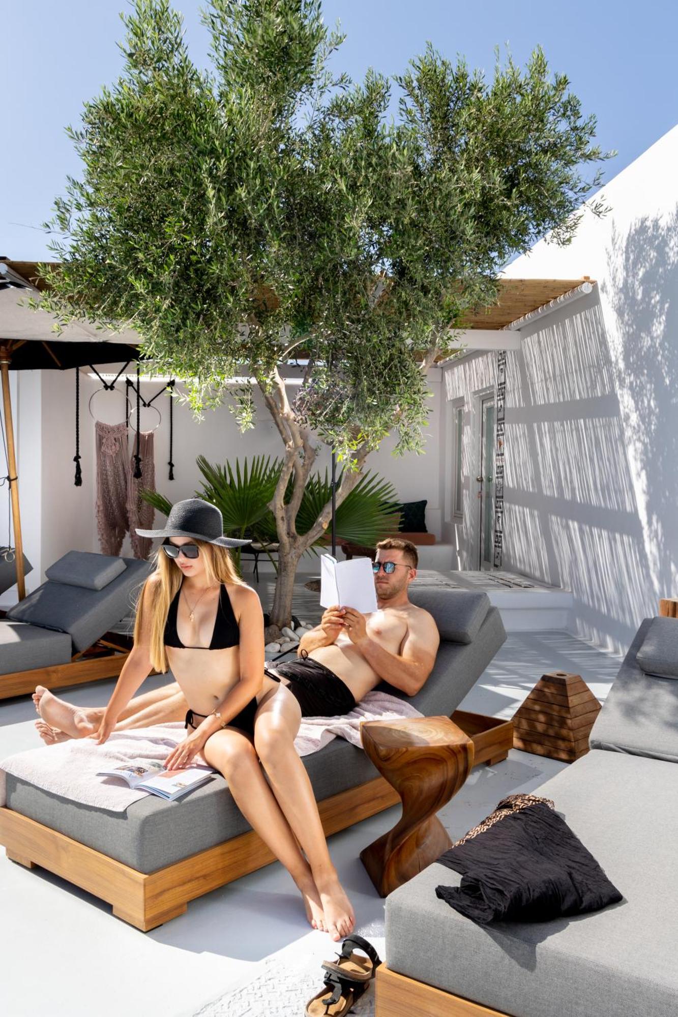Frati Villas Beachfront Періволос Екстер'єр фото